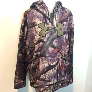 NEW Under Armour Cold Gear Camouflage Sweatshirt / Large